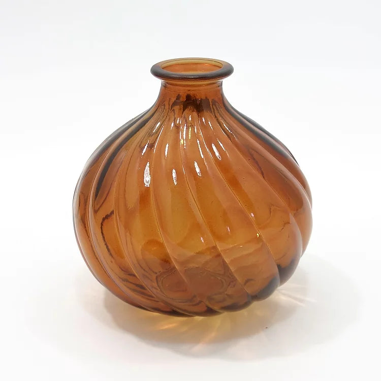 Spiral Glass Vase