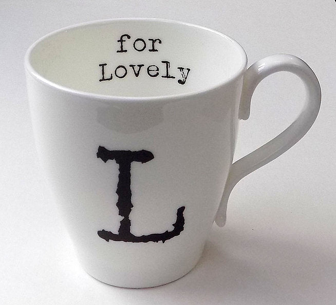 Letter Mug - L Is For...