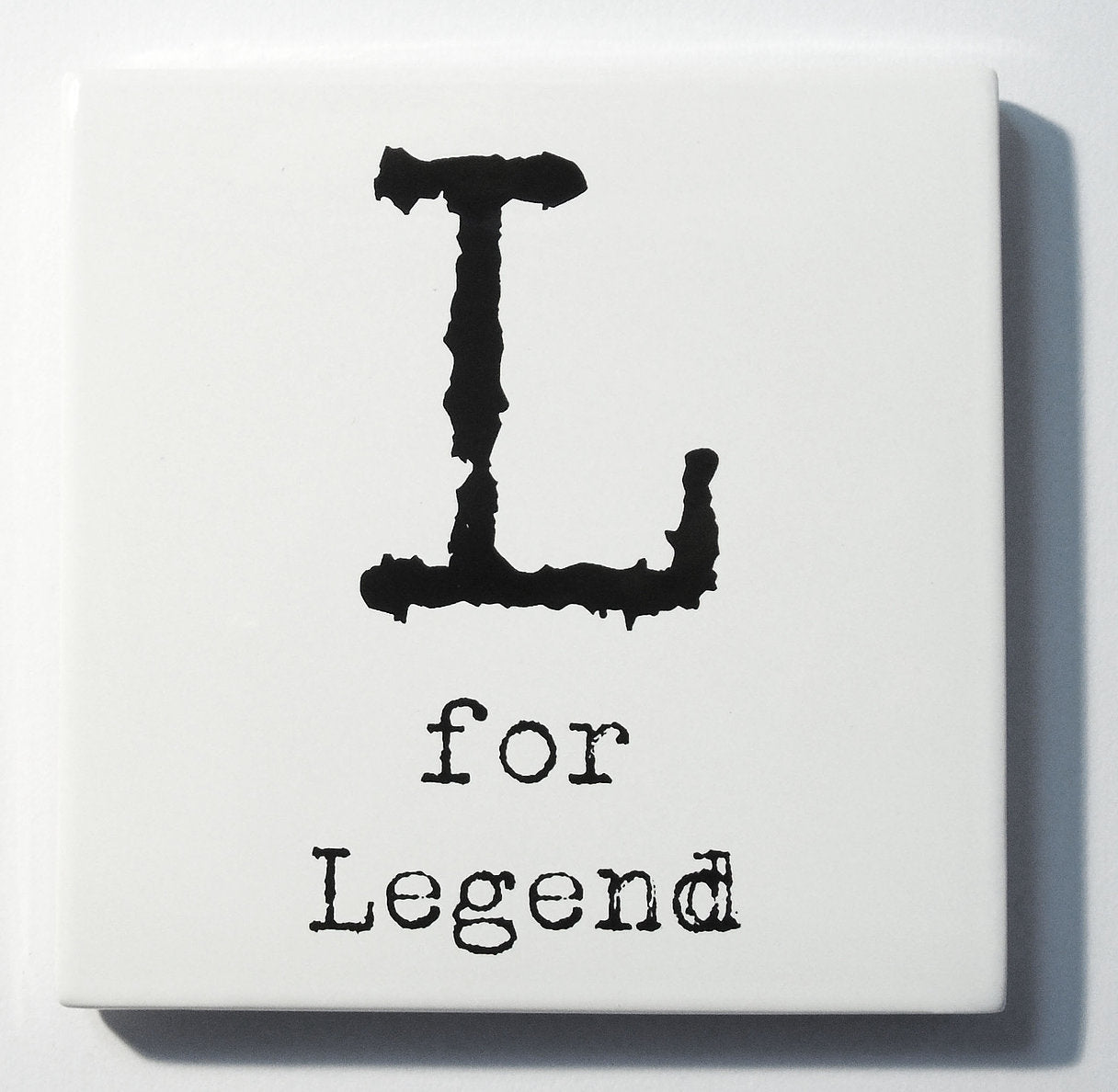 Letter Ceramic Fridge Magnets