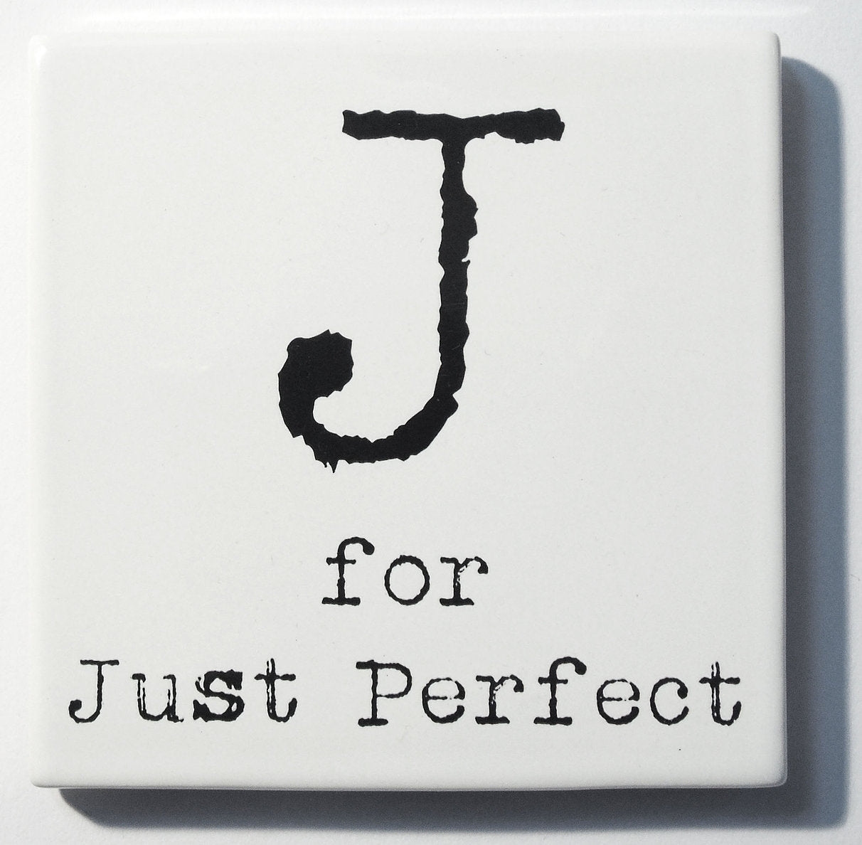Letter Ceramic Fridge Magnets