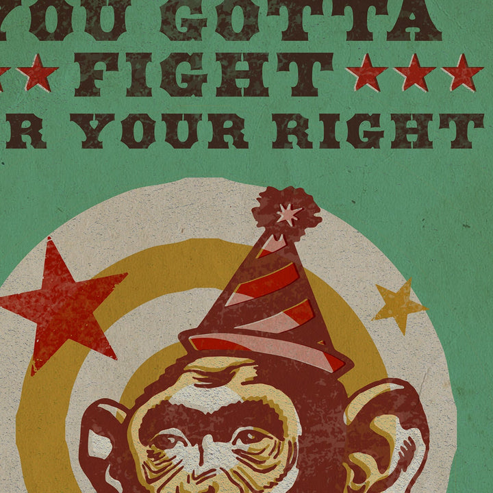 Beastie Boys Fight For Your Right - Poster Print