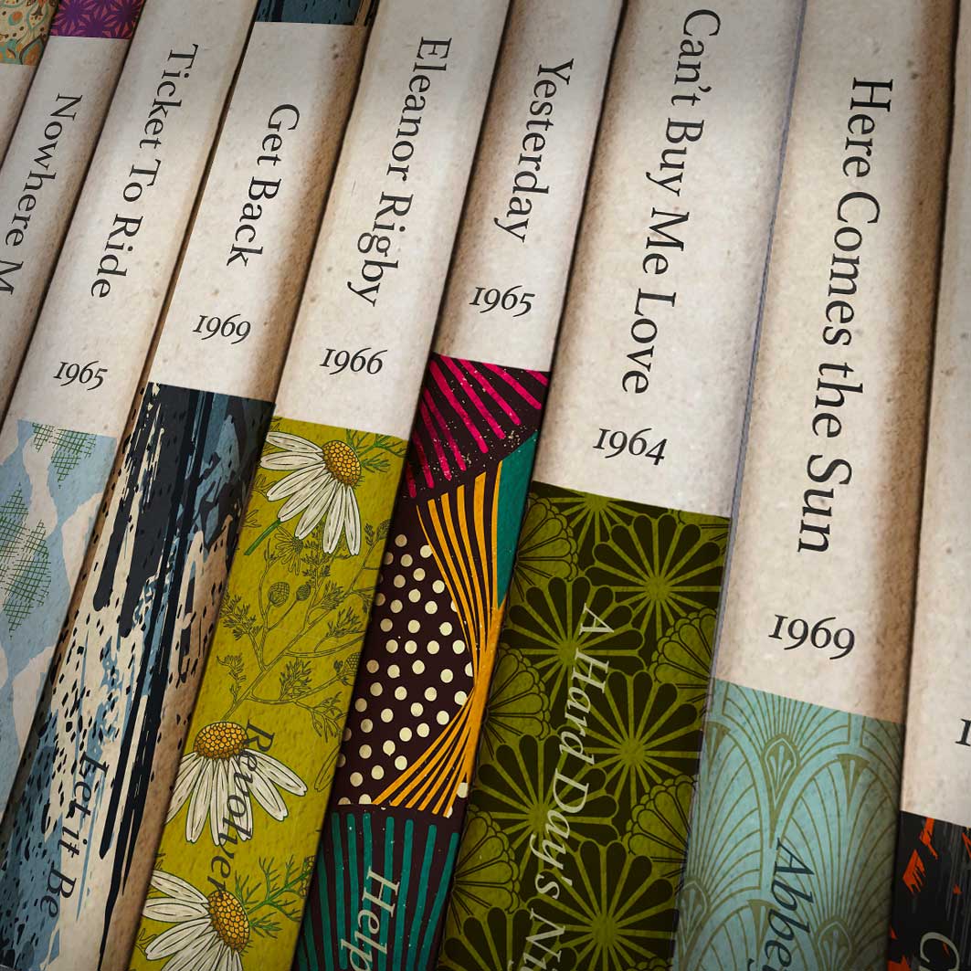 Beatles by the Book - A3 Framed Print