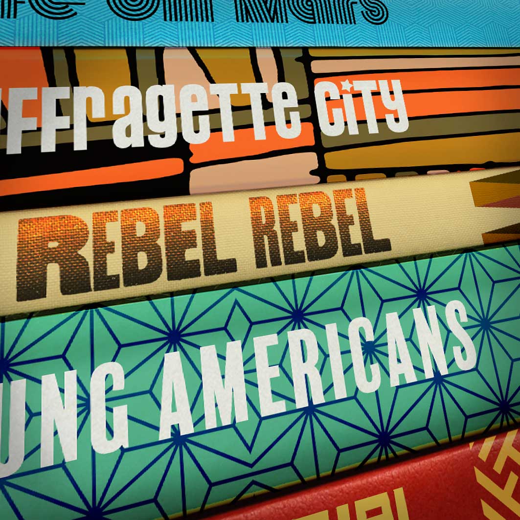 Bowie by the Book - A3 Poster Print