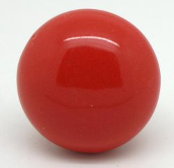 Red Large Round Knob