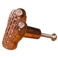 Rose Gold Cactus Drawer Pull