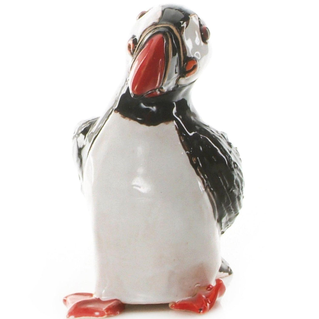 Standing Puffin Ceramic Ornament
