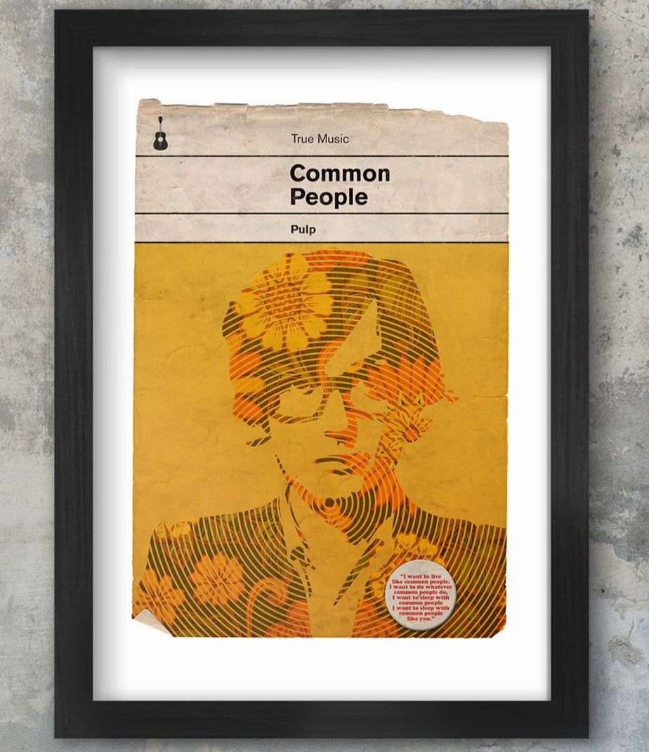 Common People - Music Poster Print