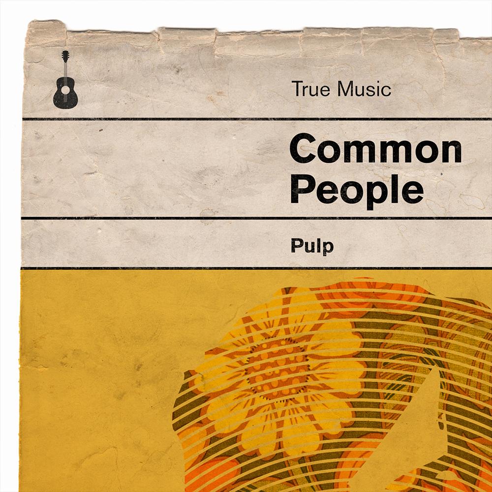 Common People - Music Poster Print