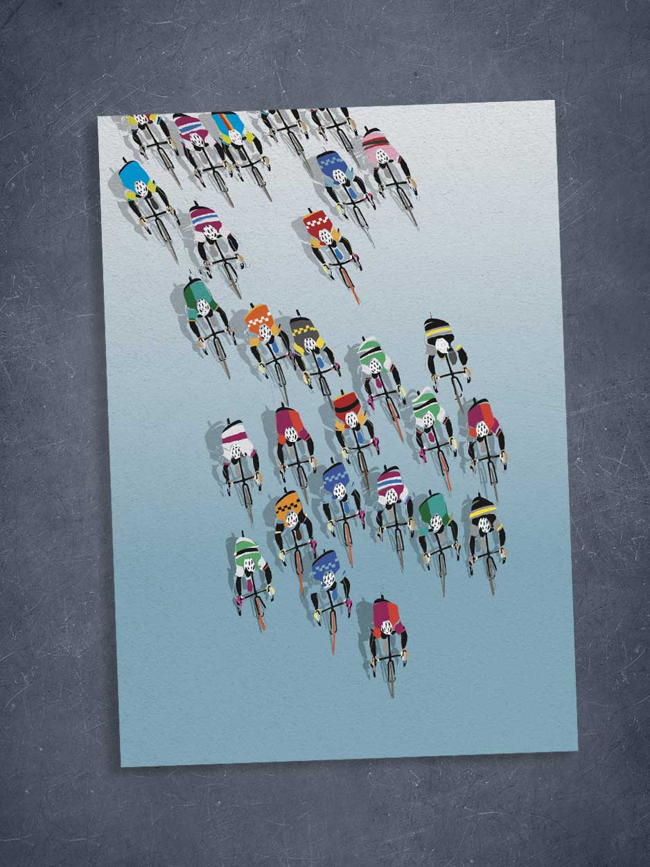 Ciclismo - Greeting Card
