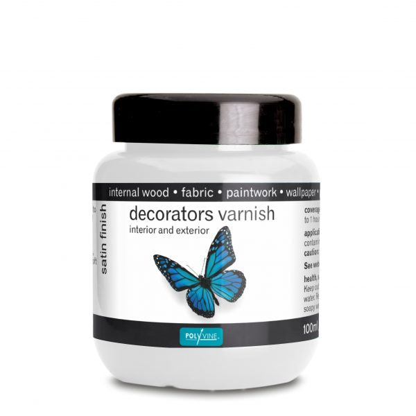 100ml Decorators Varnish - Satin