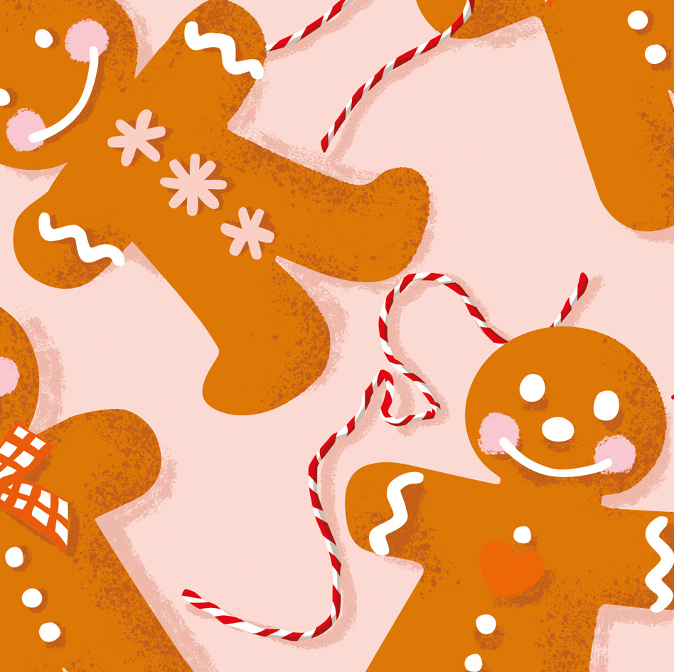 Gingerbread Gift Wrap