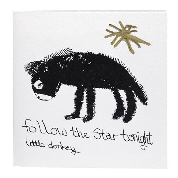 Follow The Star Christmas Card