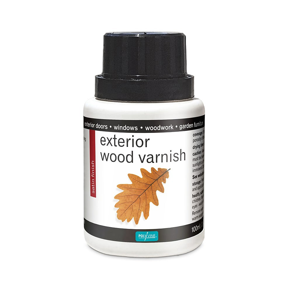 100ml Exterior Wood Varnish - Satin