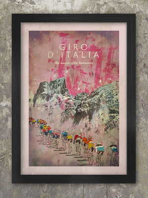 Ascent of Dolomites - Giro D'Italia,
