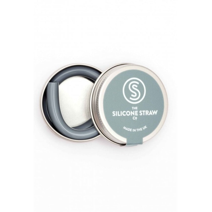 Silicone Straw in a Tin