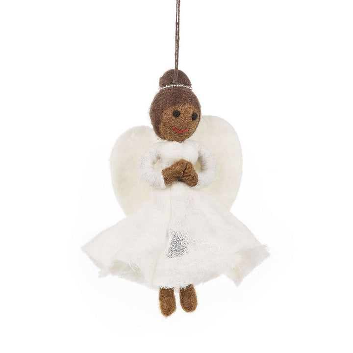 Christmas Angel Felt Hanging Decoration