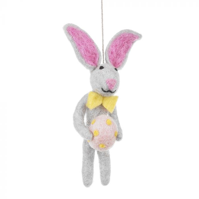 Edgar Easter Bunny Felt Hanging Decoration