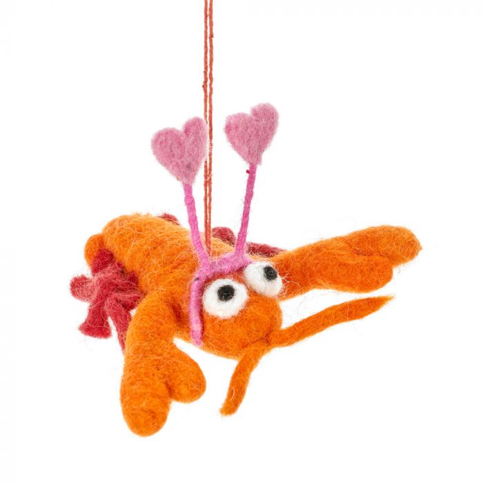 You're My Lobster Felt Decoration