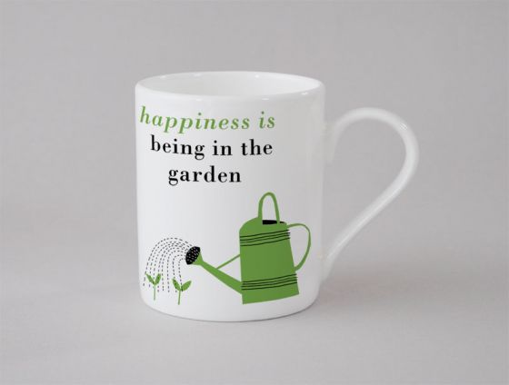 Happiness Is Being In The Garden - Watering Can