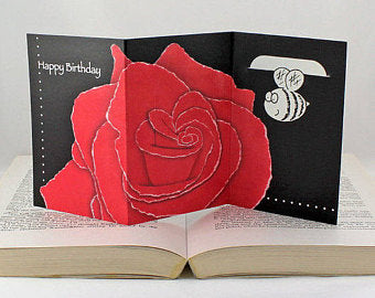 Yoojoo - Happy Birthday Bookmark Card