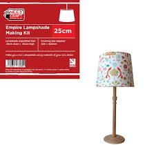 25cm Empire Lampshade Making Kit