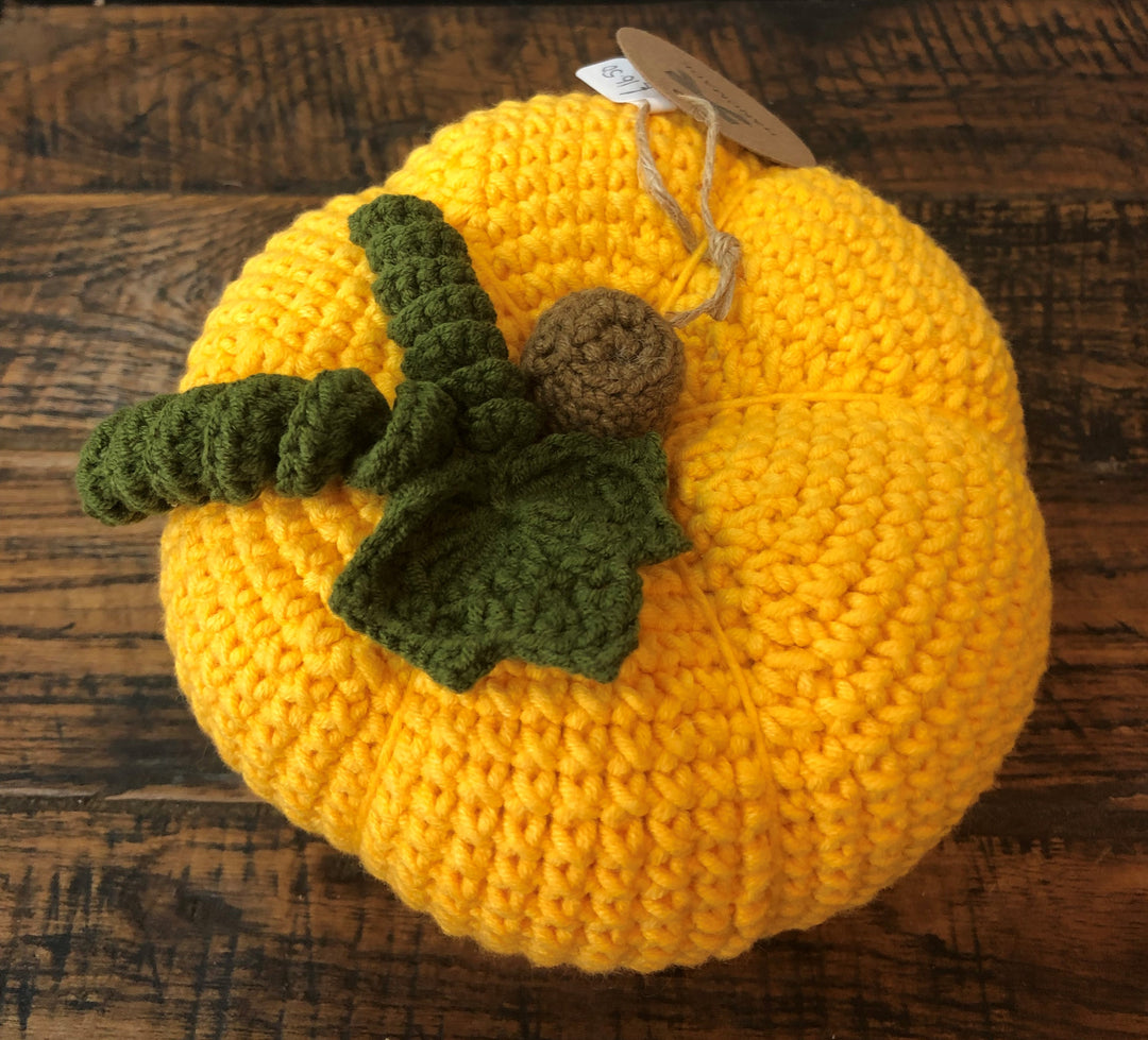 Pumpkin Crochet Ornament