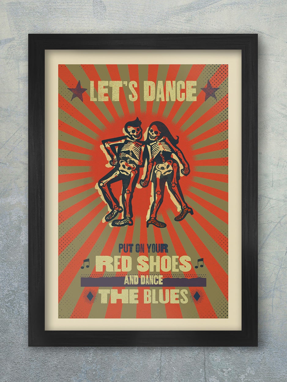 Let's Dance - A2 Framed Print