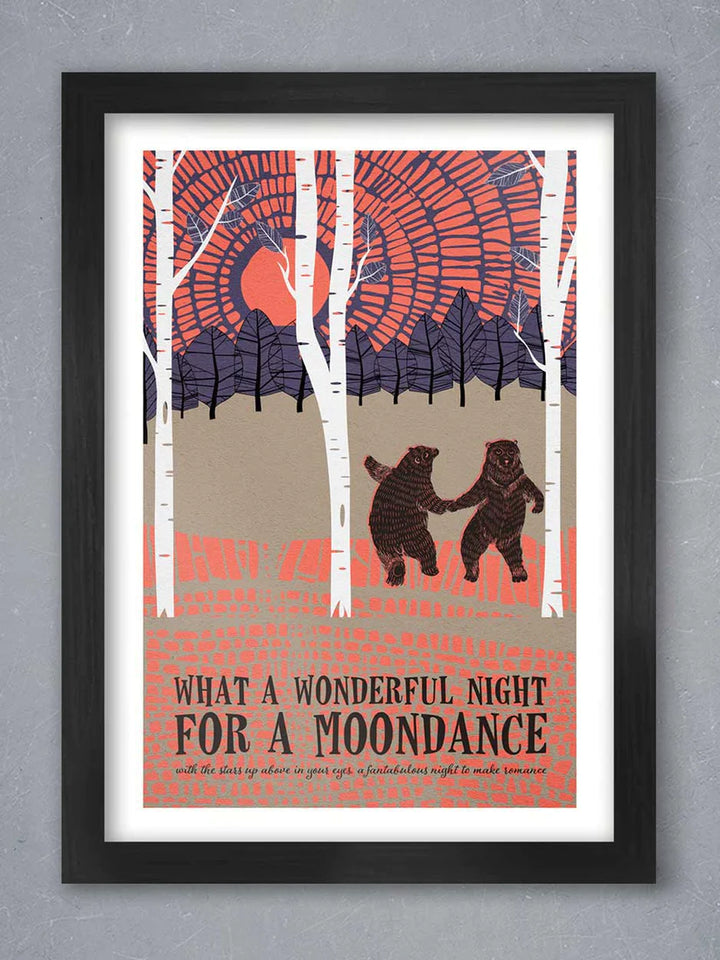 Moondance - A3 Framed Print