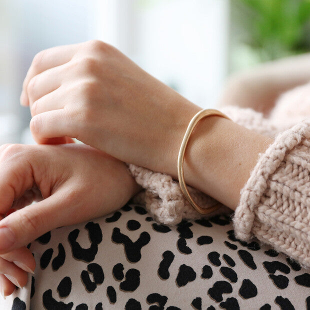 Organic Shape Bangle