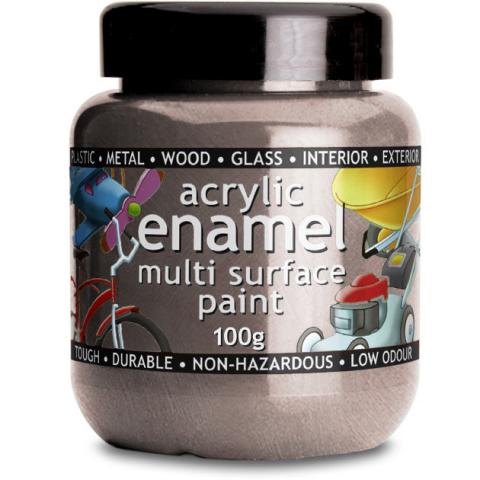 100ml Acrylic Enamel Paint - Pewter