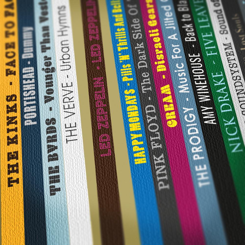 Record Collection - A2 Music Poster Print