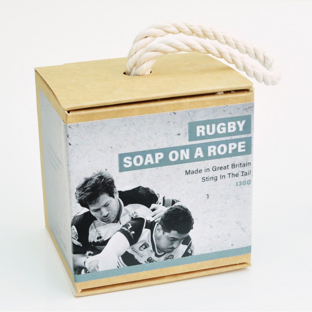 Rugby Soap on a Rope