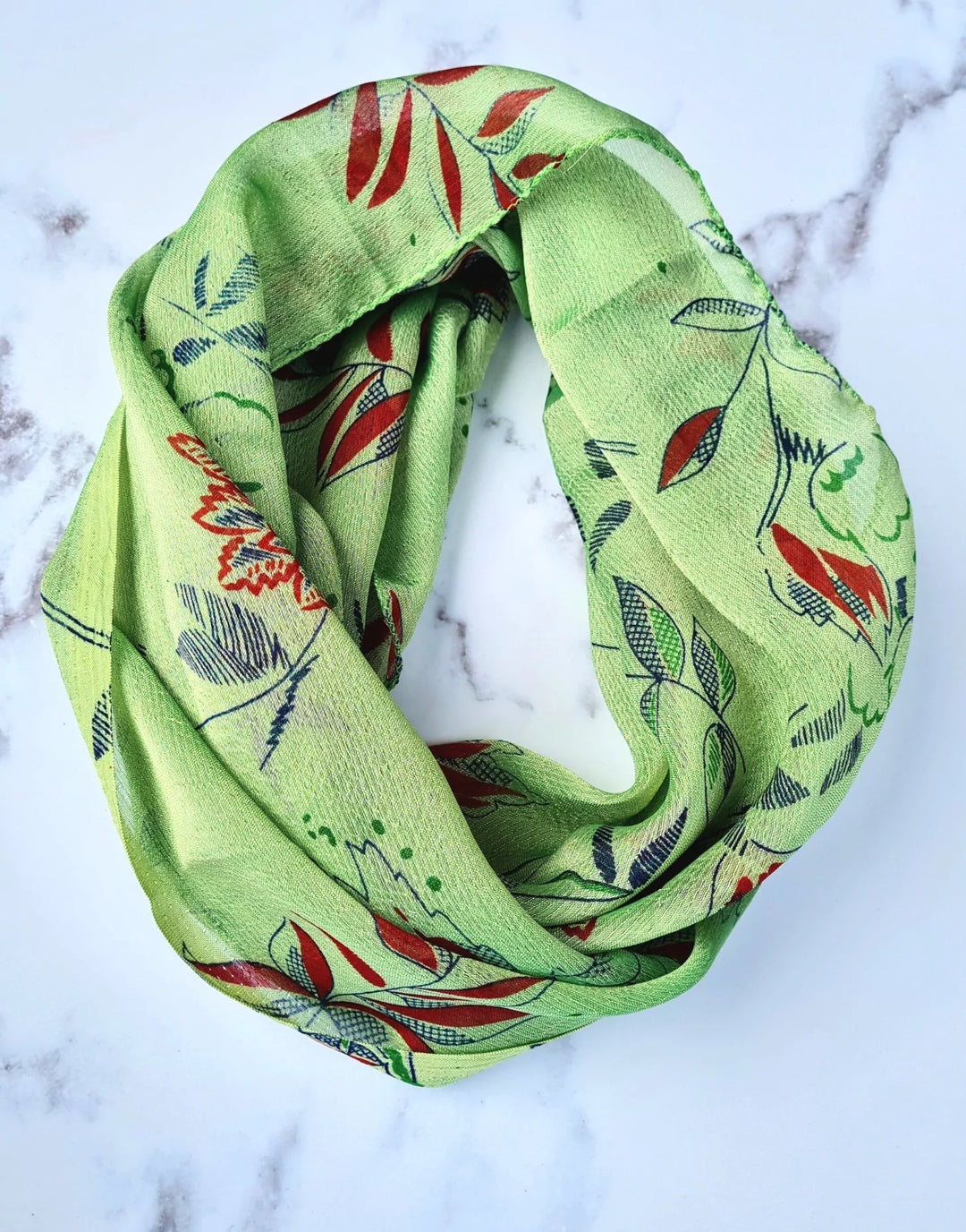 Infinity Scarves - Green