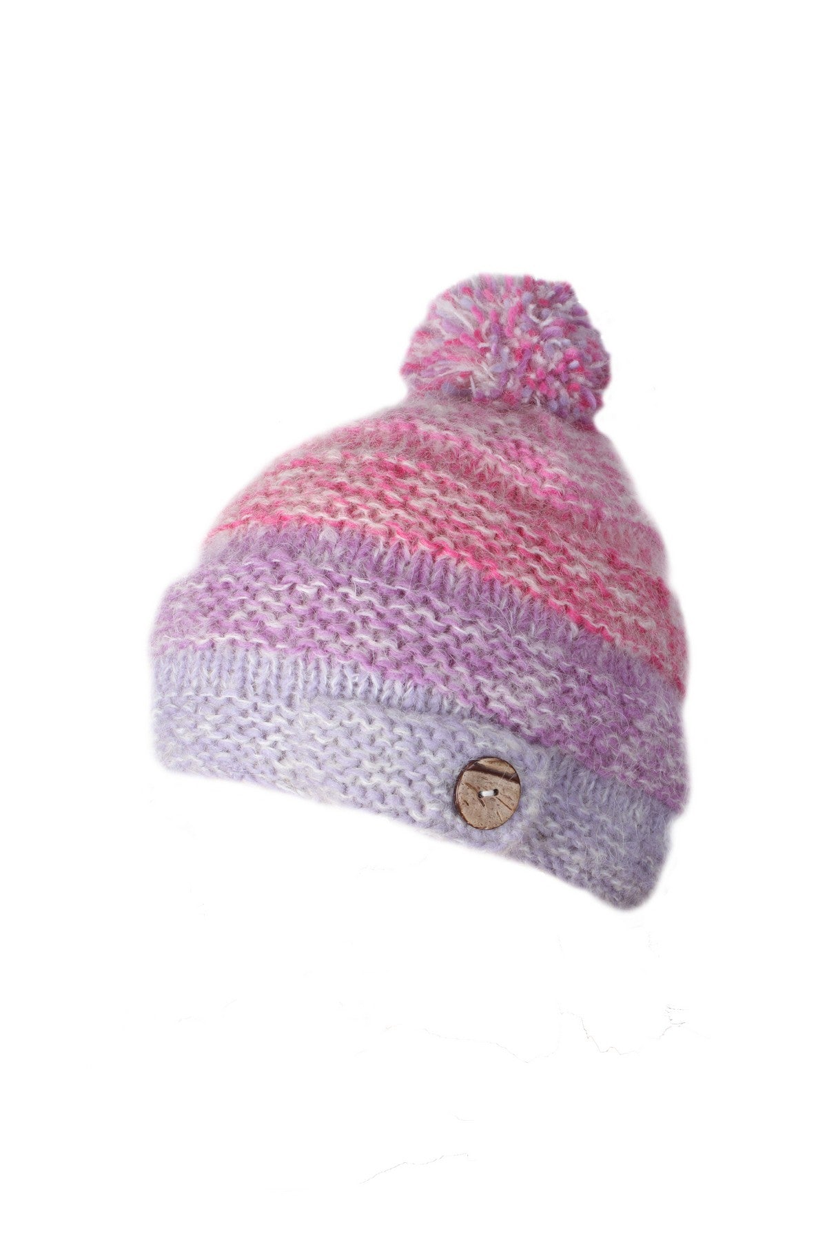 Sierra Nevada Bobble Beanie - Pink