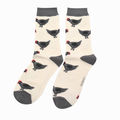 Ladies Bamboo Socks - Hen