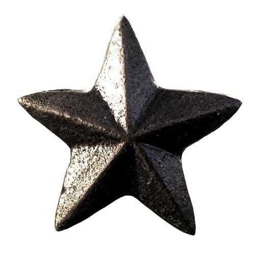 Small Star Antique Drawer Pull