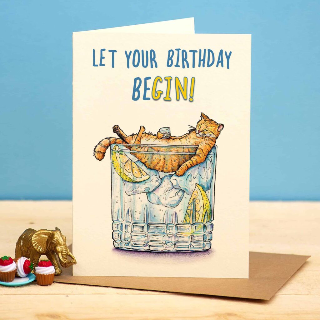 Birthday BeGIN Birthday Card