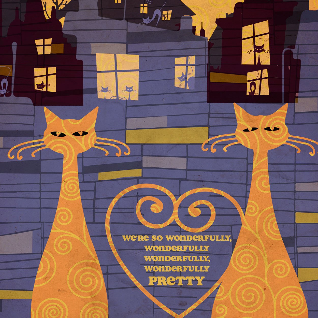 The Lovecats - The Cure - Music Poster Print