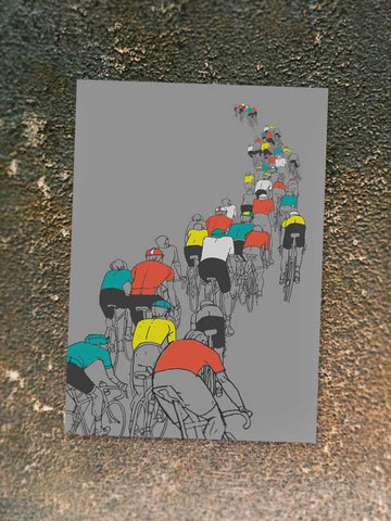 The Peloton - Greeting Card