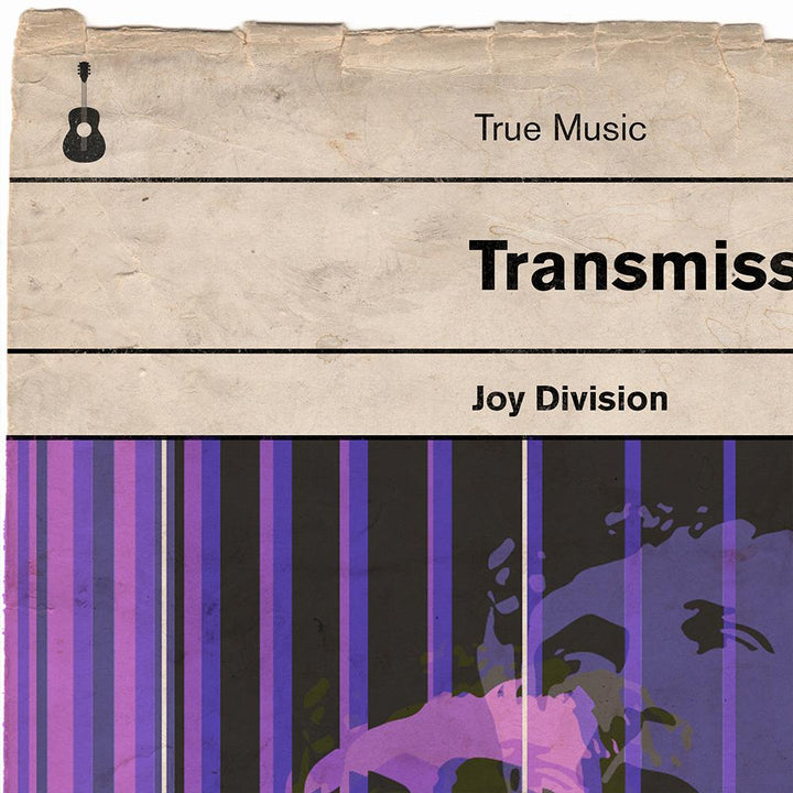 Transmission Book Jacket - A3 Framed Print