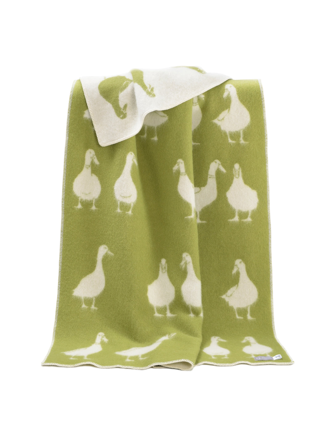 Green Duck Wool Blanket