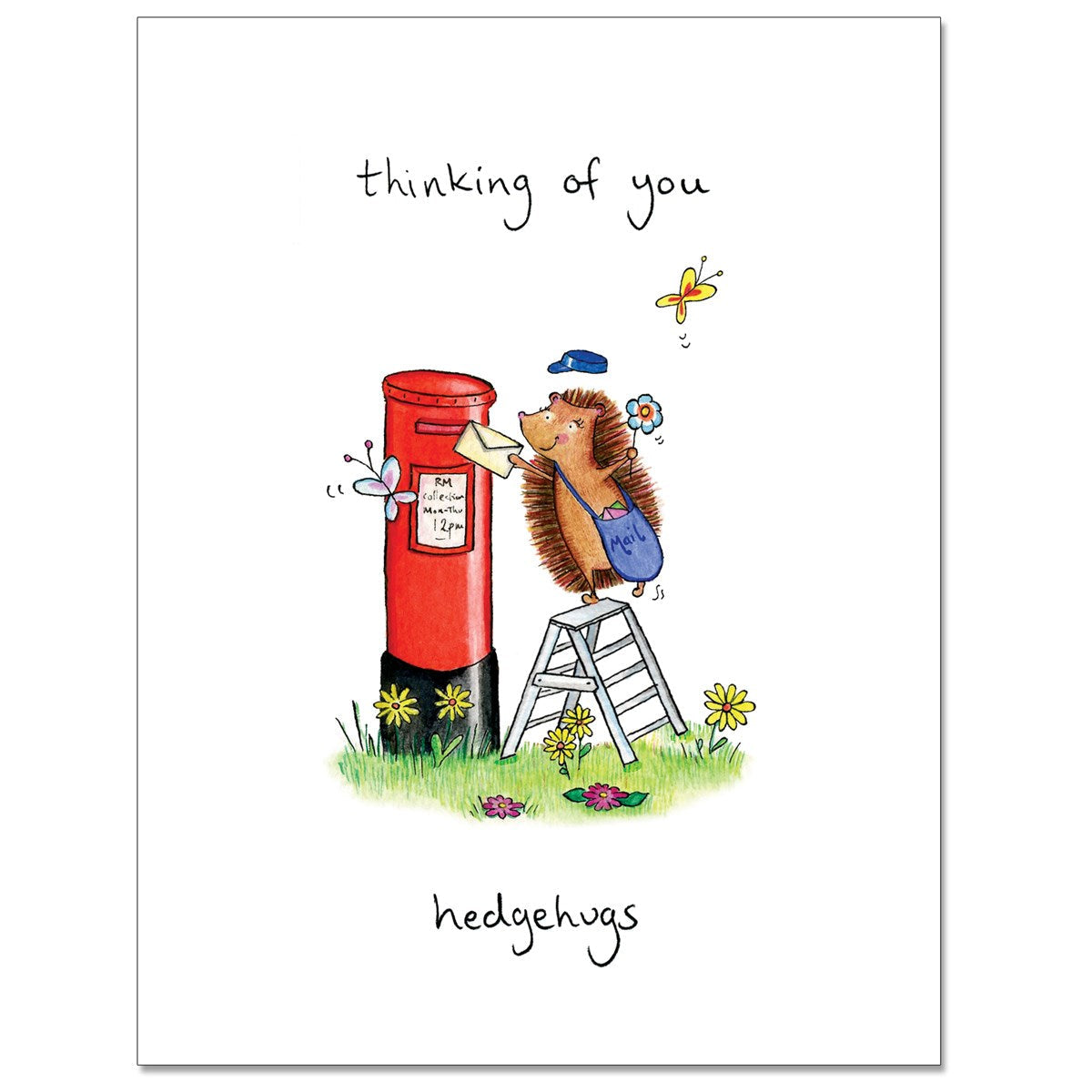 Hedgehugs Just a note Greetings Cards