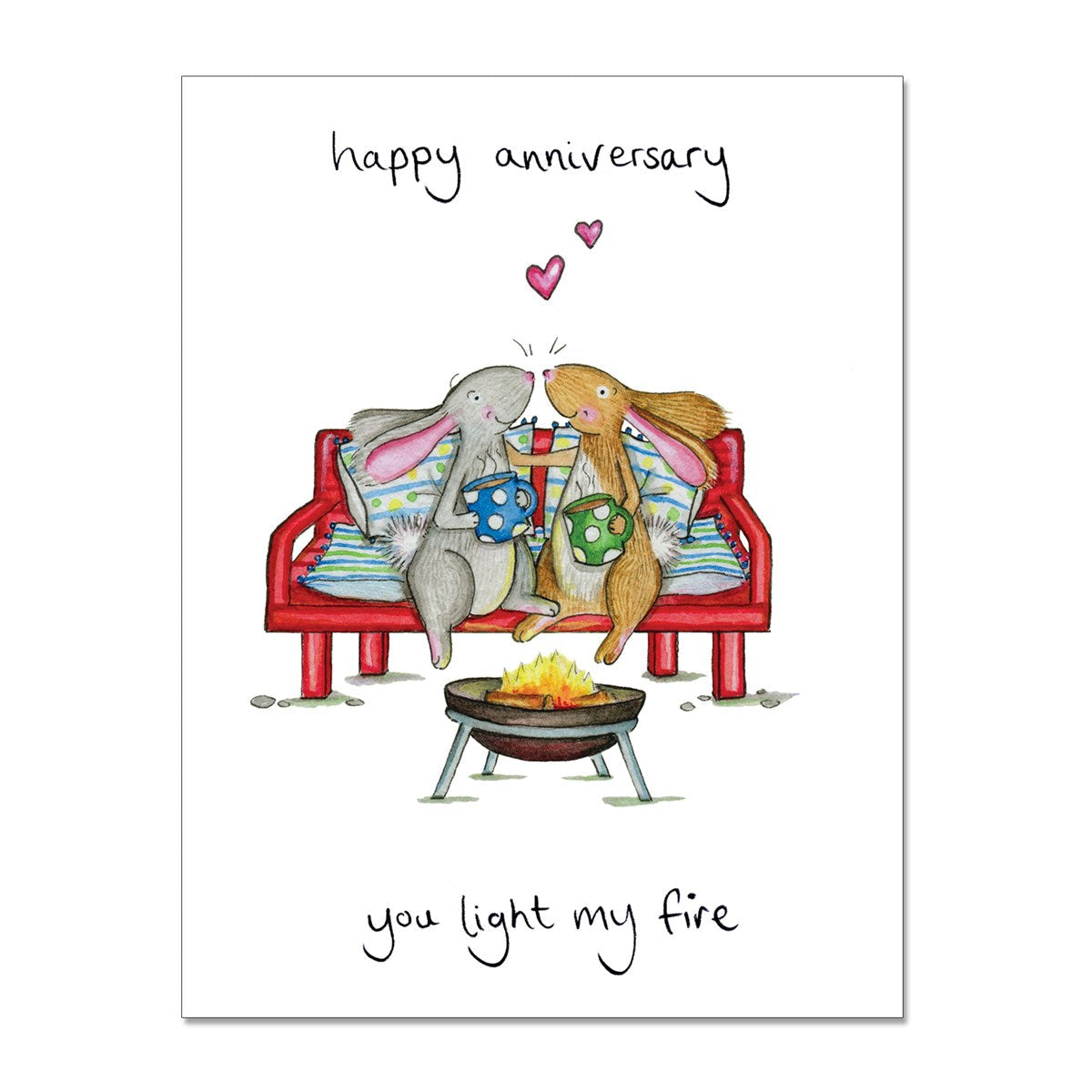 Light my Fire Anniversary Card