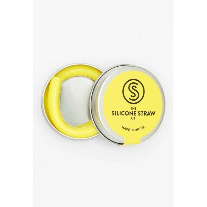 Silicone Straw in a Tin